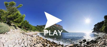 Plage de l'arène Cassis